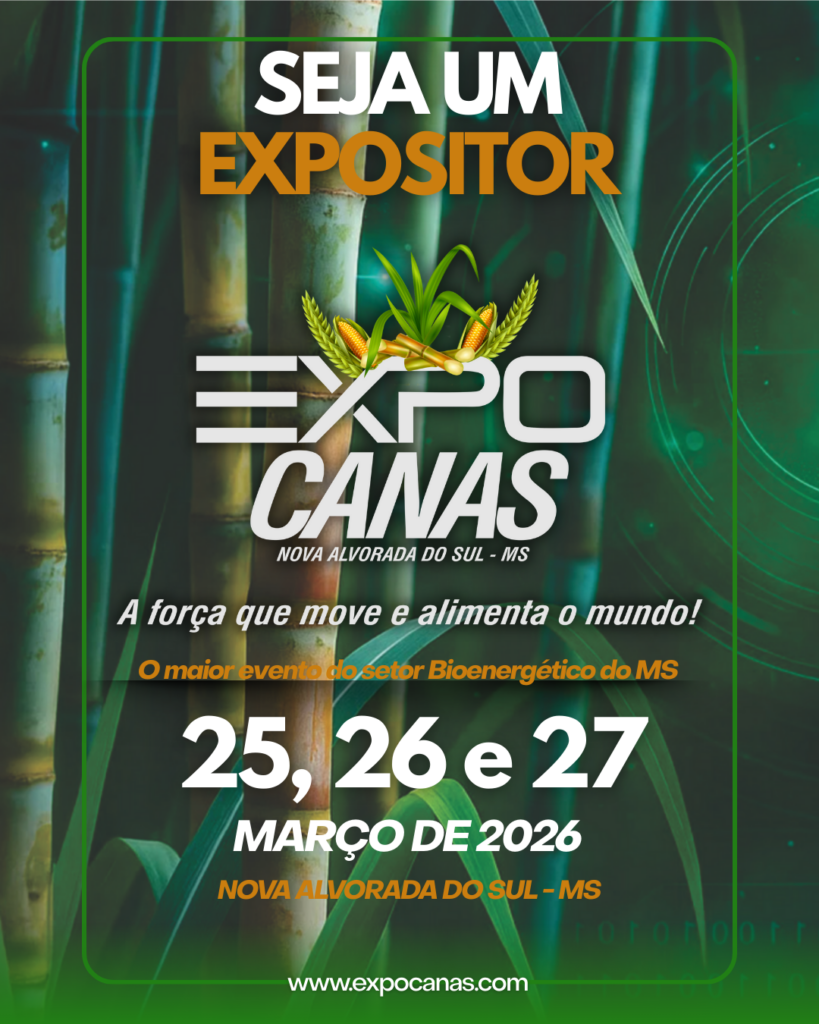 Expocanas 2026: Mato Grosso do Sul como vitrine da bioenergia, negócios e inovação no agro