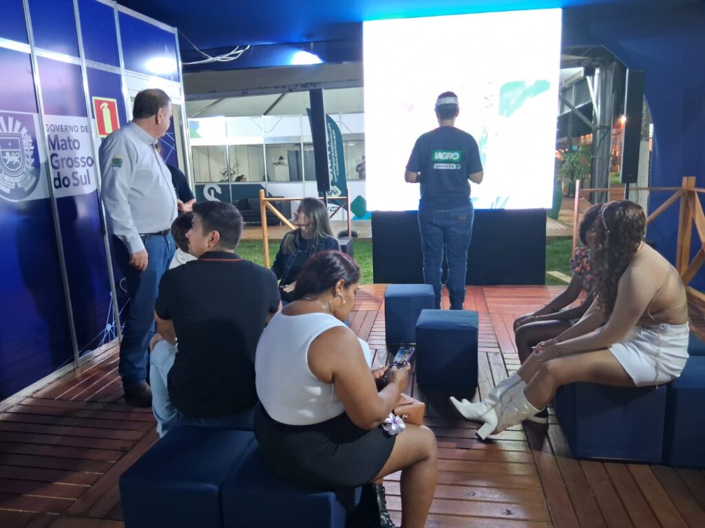 Semadesc leva modernização da defesa sanitária, inovação e tecnologia na produção ao estande da Expogrande