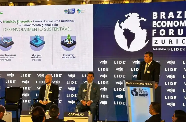 Energia limpa e segurança alimentar: na Suiça, Riedel defende que Brasil lidere transição energética no mundo