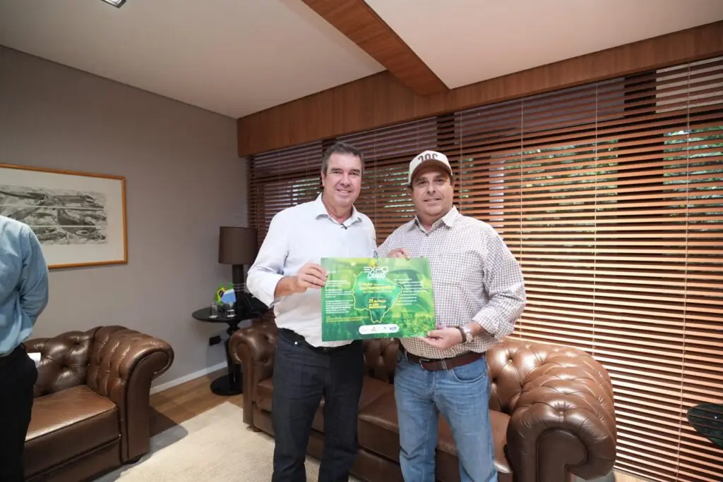 Governador Eduardo Riedel confirma presença na Expocanas 2026